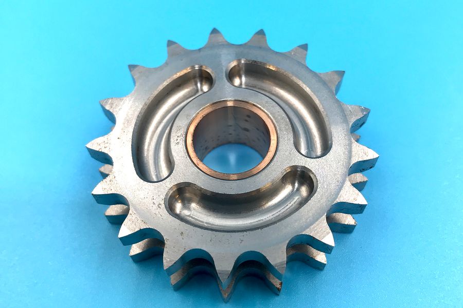 Idler Sprocket Steel 17 Teeth Bushed and Machined